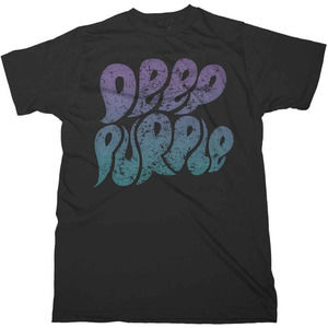 Bubble Logo T-shirt Deep Purple Graphics Unisex Tee